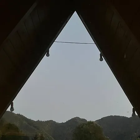度假居 A Frame House Kryvorivnia 2